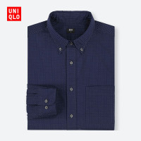 优衣库 UNIQLO 优衣库 411842 长绒棉印花衬衫