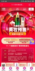 11.11京东美妆预售