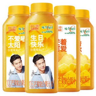 味全 每日C芒果复合果汁 100%果汁 300ml*4