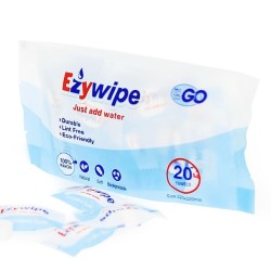 Ezywipe 压缩面巾 20粒 独立装
