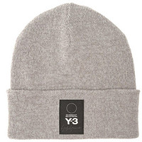 Y-3  Logo Beanie 纯羊毛男士针织帽