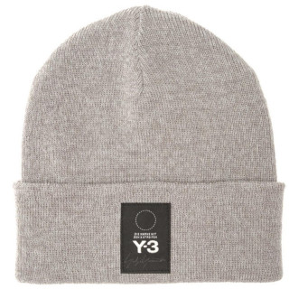 Y-3  Logo Beanie 纯羊毛男士针织帽
