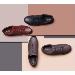鞋履舒适新体验 Clarks Kitna Vibe 男士休闲皮鞋