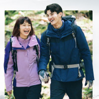 KAILAS 凯乐石 男女情侣款冲锋衣两件套