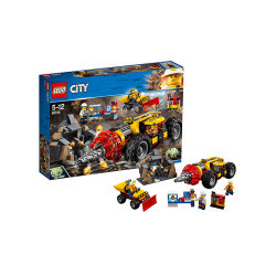LEGO 乐高 City城市系列 60186 重型采矿钻孔机
