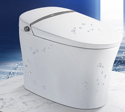 HEGII恒洁卫浴官方一体式智能马桶坐便器即热无水箱全自动家用QE8