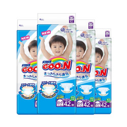 GOO.N 大王 干爽维E系列 纸尿裤 XL42*4包