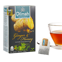 Dilmah 迪尔玛 蜂蜜生姜红茶 20包 送3茶包