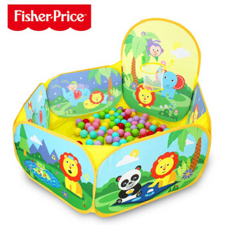 Fisher-Price 费雪 儿童游戏球池 内配25个海洋球