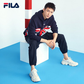 FILA 斐乐  JAGGER F12M931104F 爪爪鞋老爹鞋2019年新款复古跑鞋休闲鞋男鞋跑步鞋 男-米色-AG（鞋型宽松，瘦脚建议拍小半码） 41