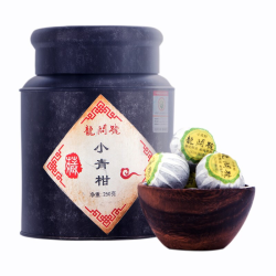龙问号 五年陈宫廷熟茶小青柑 250g *2件