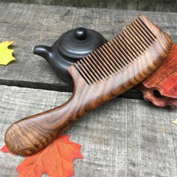 Le Bronte 黑金檀木梳 大号  2把装