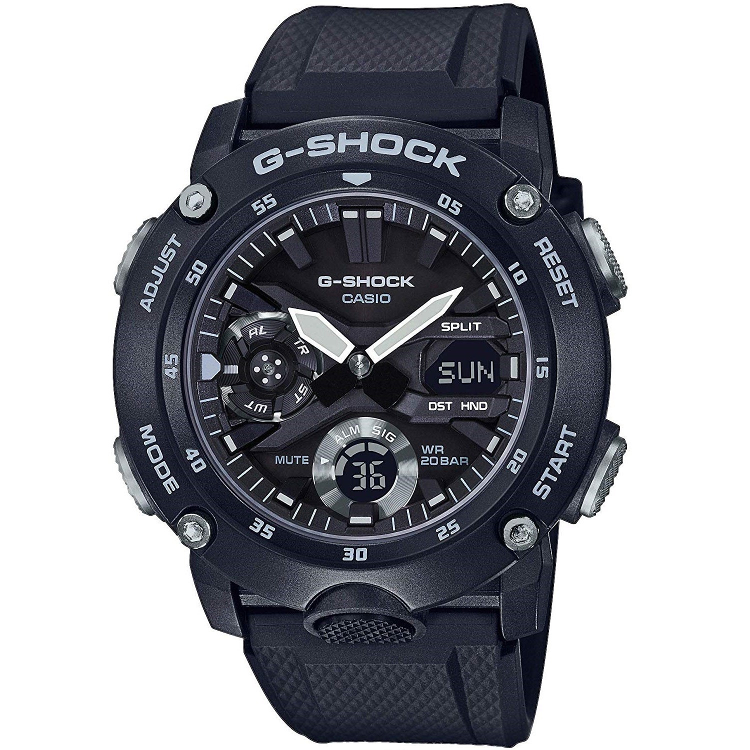 casio卡西欧gshock系列ga2000s1aer男士石英手表