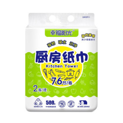 幸福阳光 幸福阳光 厨用卷纸 2层76节 2卷