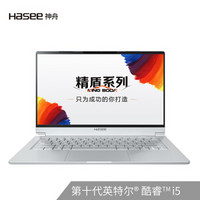 Hasee 神舟 精盾U45S2 14英寸笔记本电脑（i5-10210U、8GB、512GB、MX250、72%）