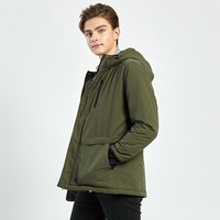 JEANSWEST 真维斯 122506 男士连帽棉服