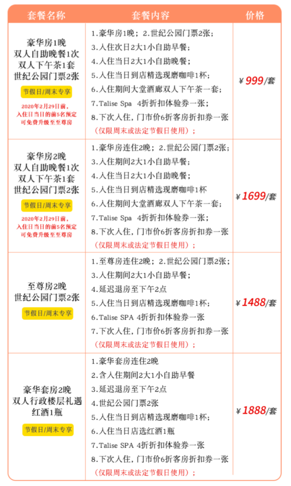 上海卓美亚喜玛拉雅酒店1-2晚套餐