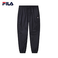 FILA 斐乐 休闲长裤男裤 蓝色