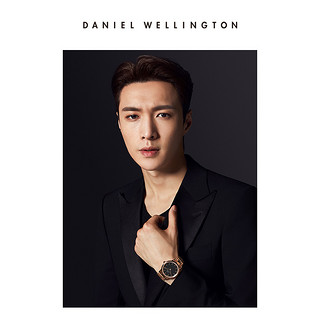 Daniel Wellington 丹尼尔惠灵顿 Iconic Link 手表男36mm钢带小精钢男表