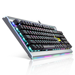 惠普真机械键盘青轴电竞游戏笔记本台式机电脑外接104全键无冲