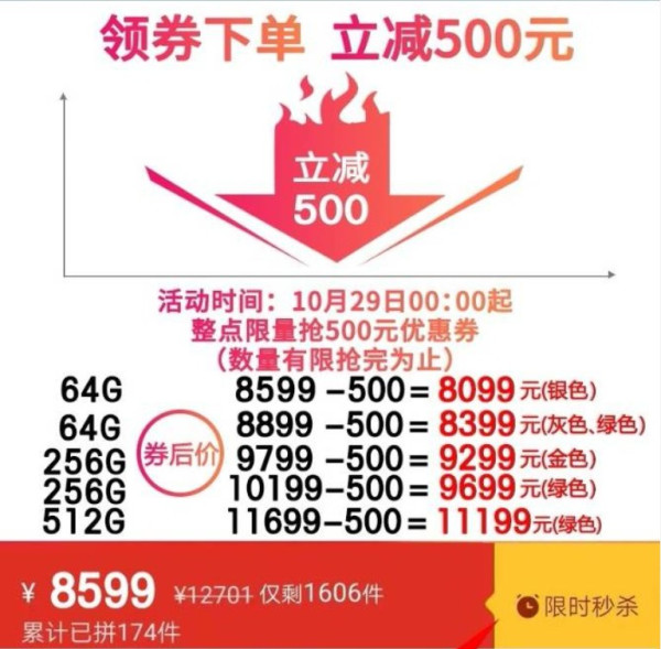 Apple 苹果 iPhone 11 Pro Max 智能手机 64GB