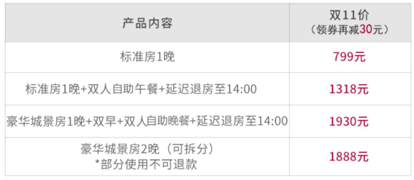 广州白天鹅宾馆1-2晚 可选含午/晚餐套餐