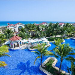 三亚香水湾书香海景别墅酒店（海景别墅房）1晚+水上摩托艇