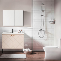HEGII 恒洁卫浴 HC0165PT+506017N-060+582ED 马桶浴室柜花洒组合套装 （不含龙头配件）