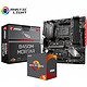 AMD 锐龙 Ryzen 5 2600X 盒装CPU处理器 + MSI 微星 B450M MORTAR 迫击炮 主板 套装