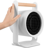 AVIAIR 艾威亚迩 VP12 小型暖风机取暖扇 家用卧室办公室速热电暖器 节能立式 白色