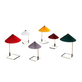 HAY Matin Table Lamp 彩色折伞状台灯 黄色