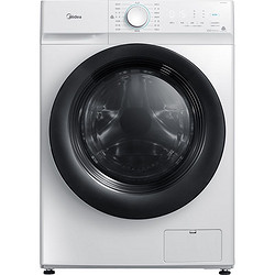美的10公斤KG洗衣机 全自动家用大容量变频滚筒洗衣机 MG100V11D