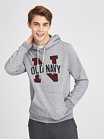 OLD NAVY 男装徽标连帽卫衣