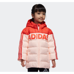 adidas 阿迪达斯 小童中长款羽绒服