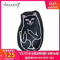 INNERSECT潮牌 RIPNDIP 经典款趣味猫咪抱枕枕头男