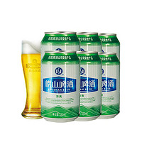 青岛清爽（TSINGTAO) 崂山啤酒（8度）330ml*6罐 组合装（新老包装交替发货）