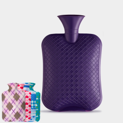 焱妈妈 热水袋 1000ml 带布套