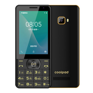 酷派 Coolpad c558 全网通4G智能按键触屏老人机 黑色