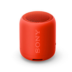 索尼便携式无线蓝牙音箱 SRS-XB12 红色 1台/箱