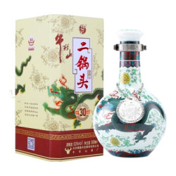 牛栏山  二锅头 珍品三十青龙 53度 清香型白酒 500ml  *3件