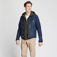 优衣库 UNIQLO 优衣库 419962 男士牛仔茄克
