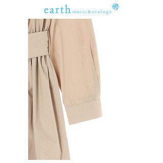Earth Music&Ecology 地球音乐 1B91L0H1900 收腰系带连衣裙
