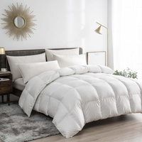 京造 90%白鸭绒被 200*230cm 填充1100g 