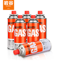 IWATANI 岩谷 丁烷气防爆气罐 250g×6瓶 *4件