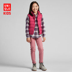 优衣库 童装/女童 高弹力紧身长裤 418604 优衣库UNIQLO