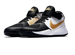 NIKE 耐克 TEAM HUSTLE D 9 FLYEASE (GS) BV2952 儿童运动鞋