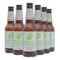 6瓶装英国进口手工精酿啤酒 丹尼尔三花三料330ml