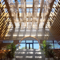 北京古北水镇函谷山庄酒店1晚套餐 含早餐+门票+温泉票