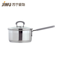 苏宁极物 JWHL1001 不锈钢防烫奶锅 16cm