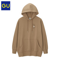 GU 极优 女装连帽套头卫衣